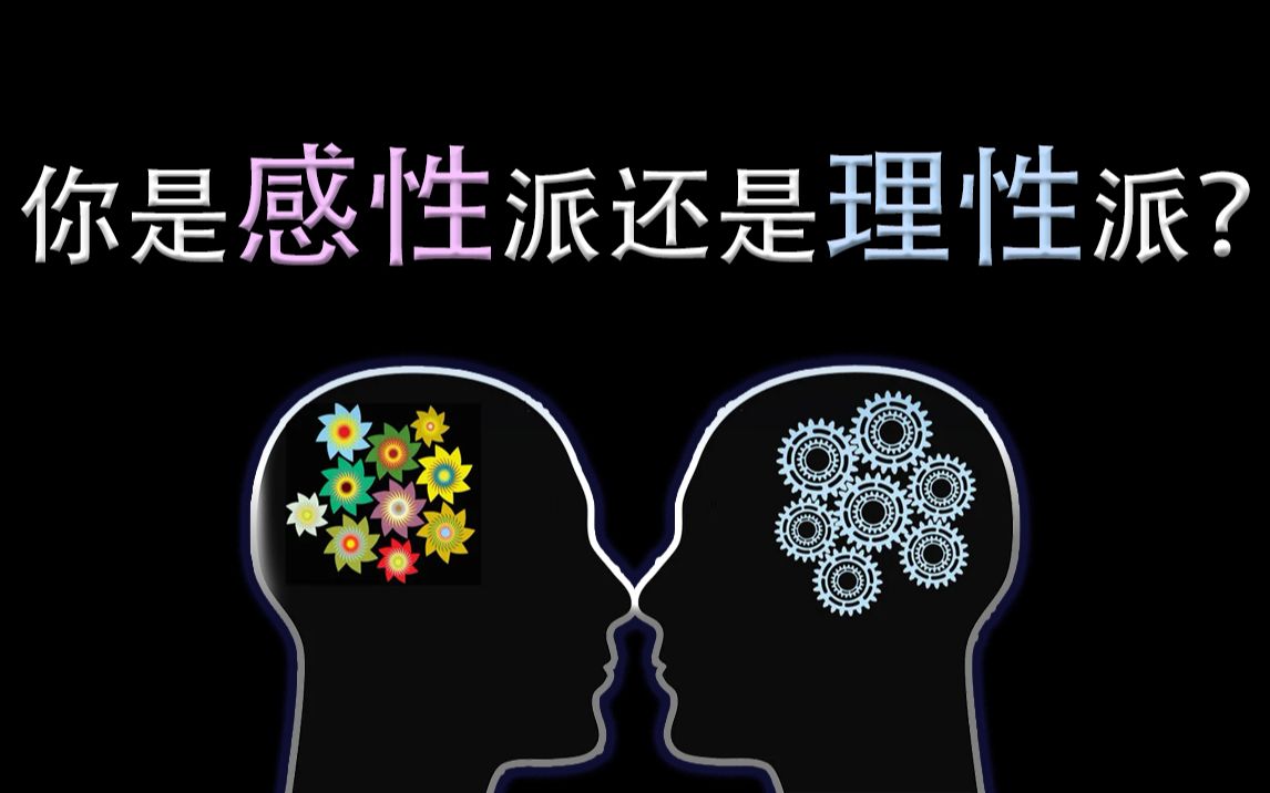 感性与理性示意图
